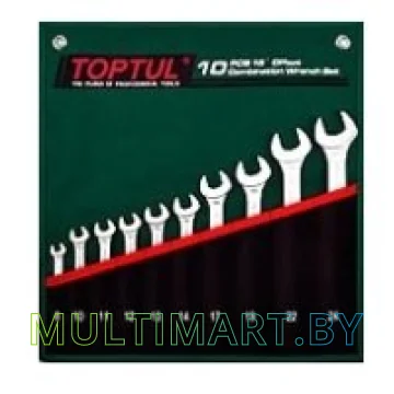 Набор ключей Toptul GRAW1001 (10 предметов)